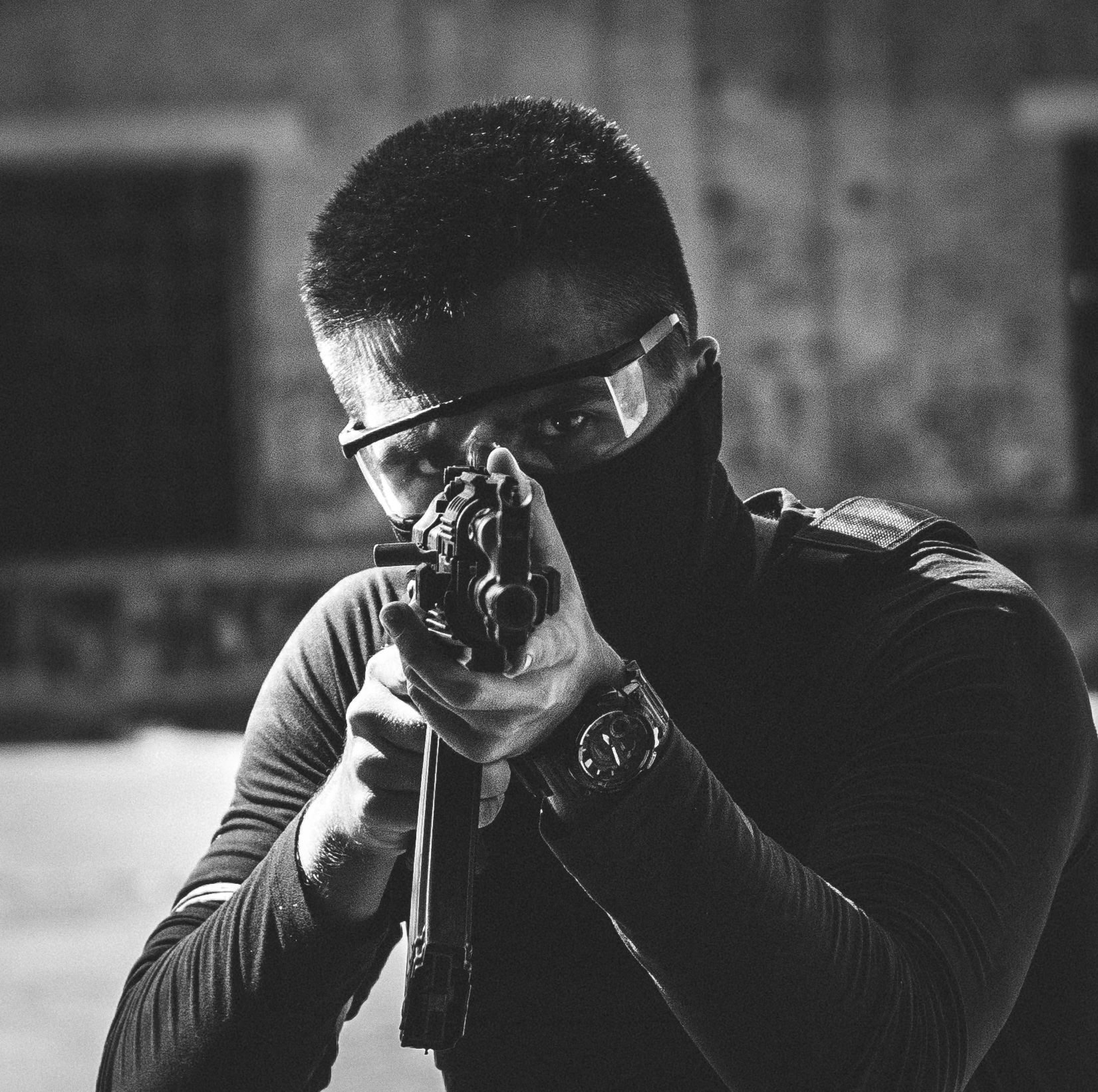 Airsoft player portrait, by Vojislav Zivkovic aka Vojke Photo